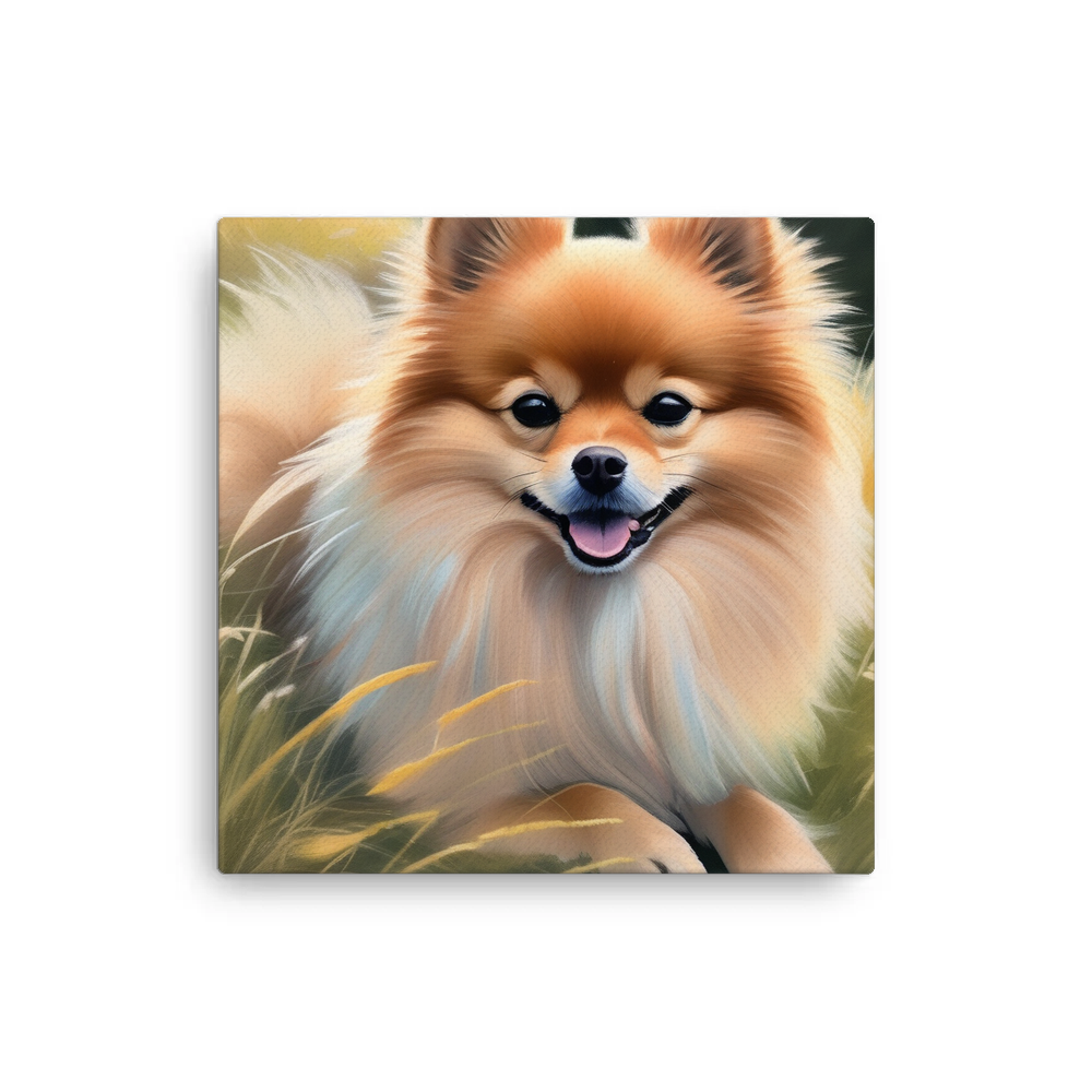 PugMug Custom Tan Pomeranian Canvas