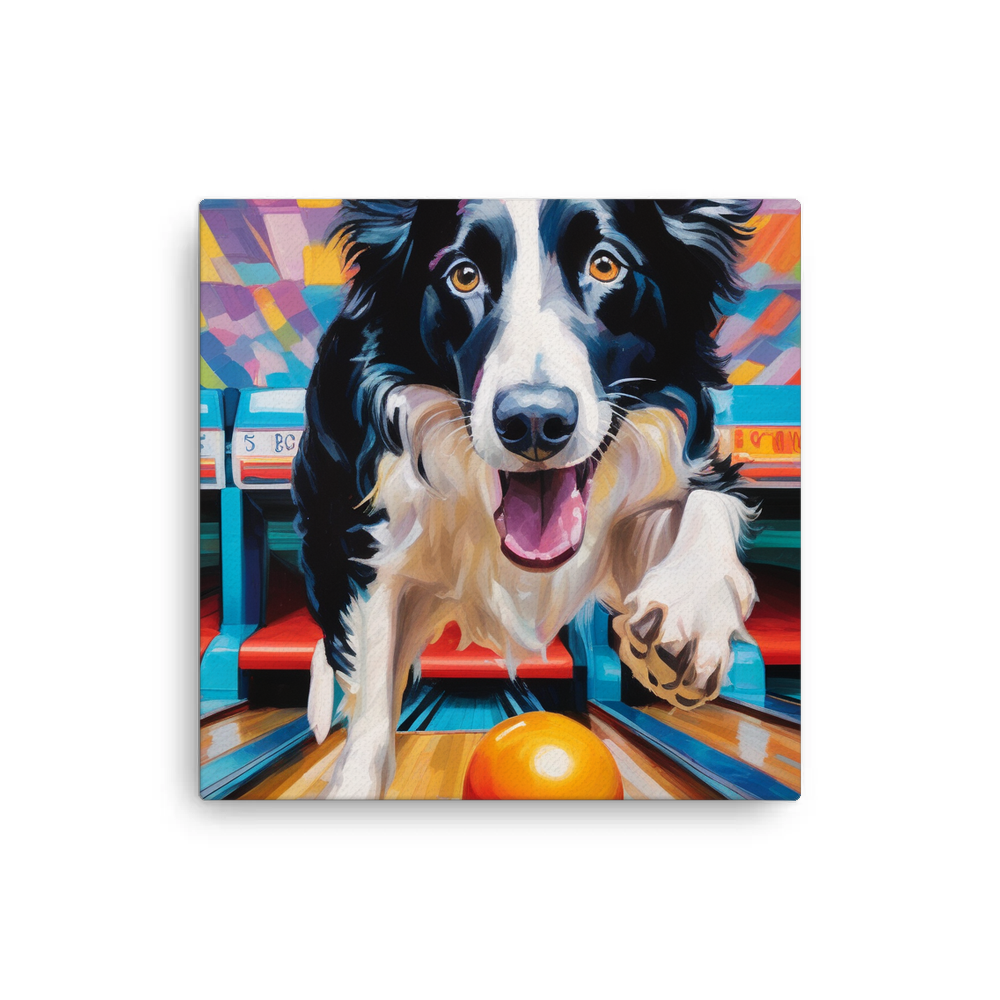 PugMug Custom Border Collie Canvas