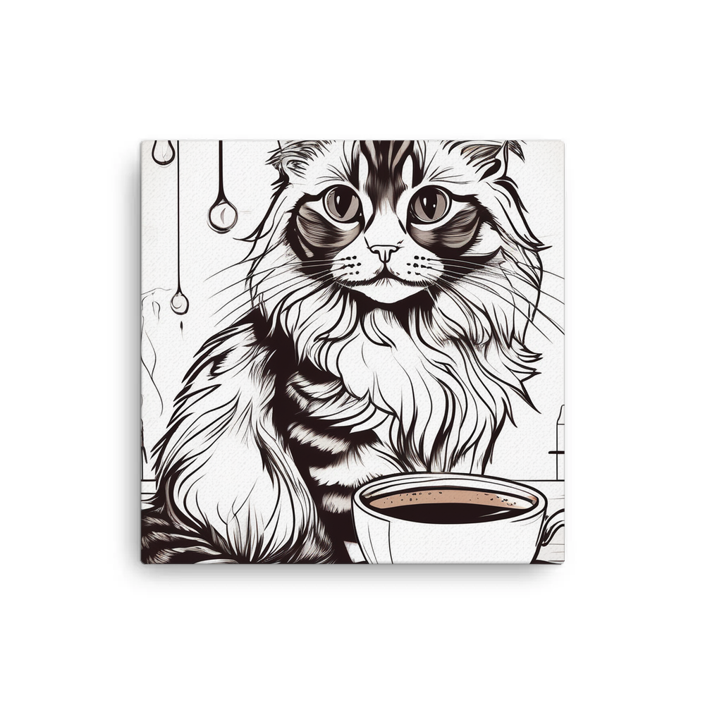 PugMug Custom Tabby Ragdoll Cat Canvas