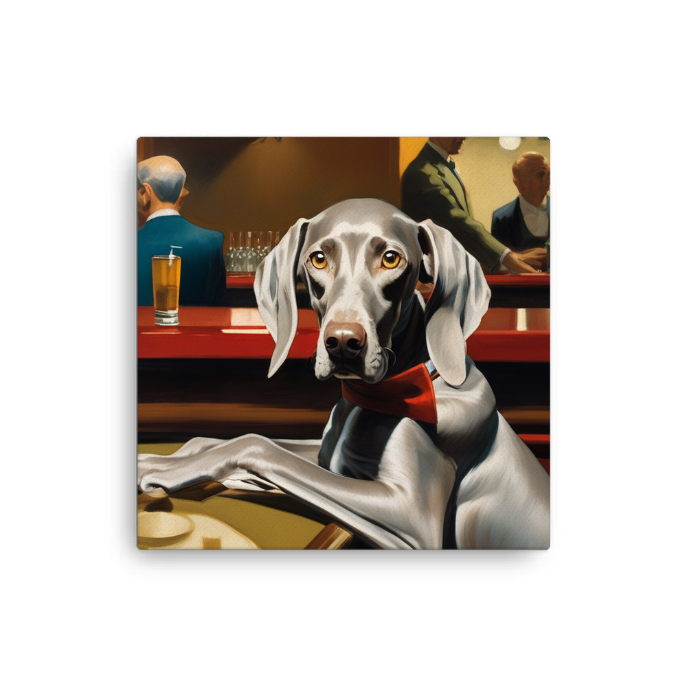 PugMug Custom Weimaraner Canvas