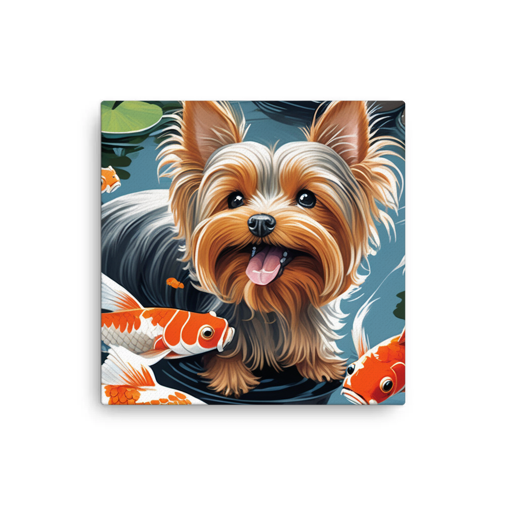PugMug Custom Yorkshire Terrier Canvas