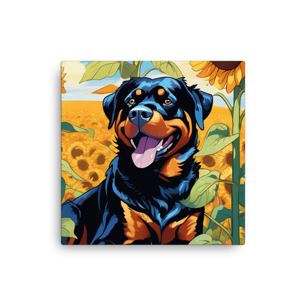 PugMug Custom Rottweiler Canvas