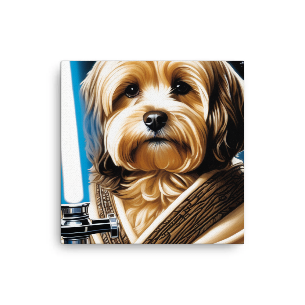 PugMug Custom Tan Havanese Dog Canvas