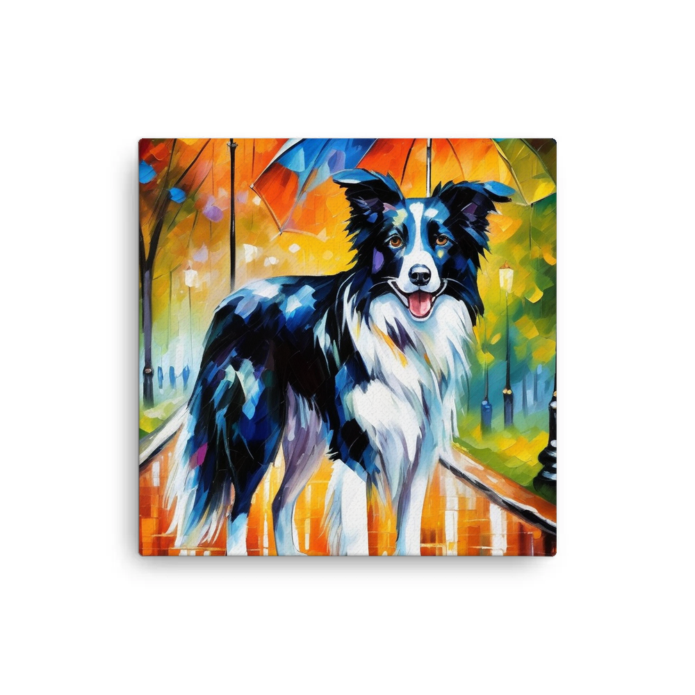 PugMug Custom Border Collie Canvas