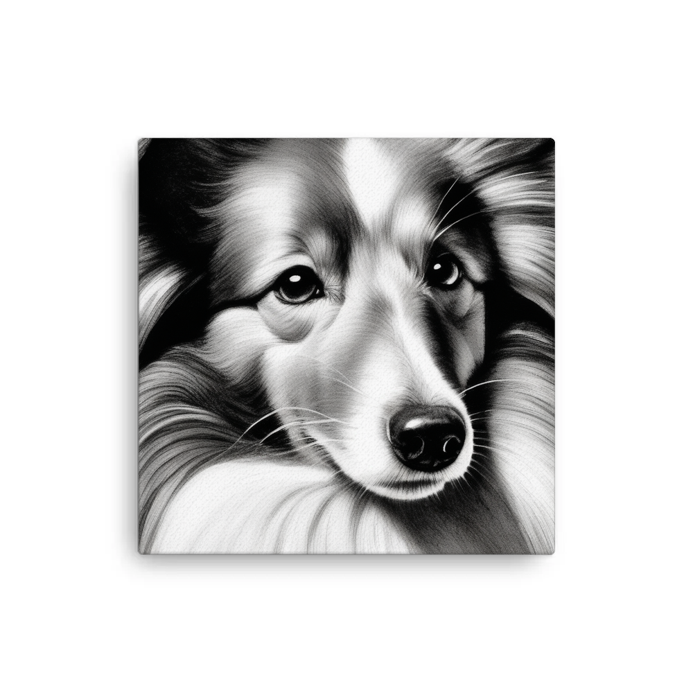 PugMug Custom Shetland Sheepdog Canvas