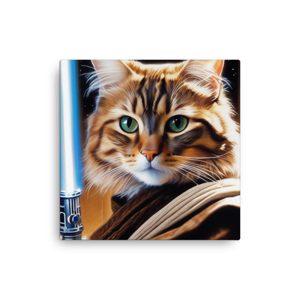 PugMug Custom Tabby Companion Cat Canvas