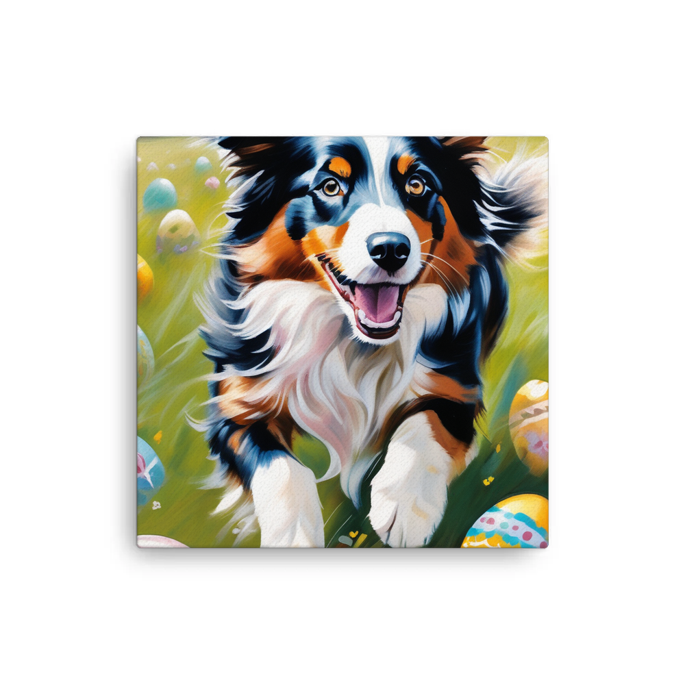 PugMug Custom Australian Shepherd Dog Canvas