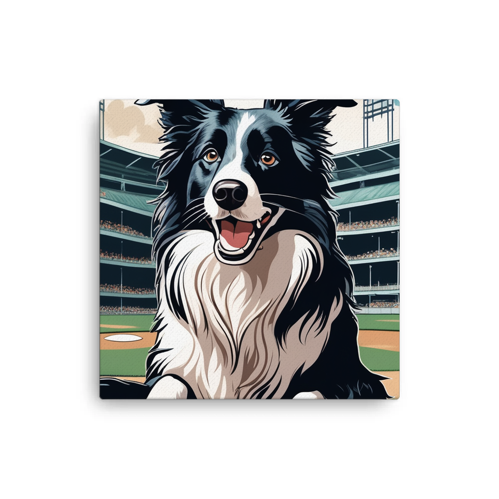 PugMug Custom Border Collie Canvas
