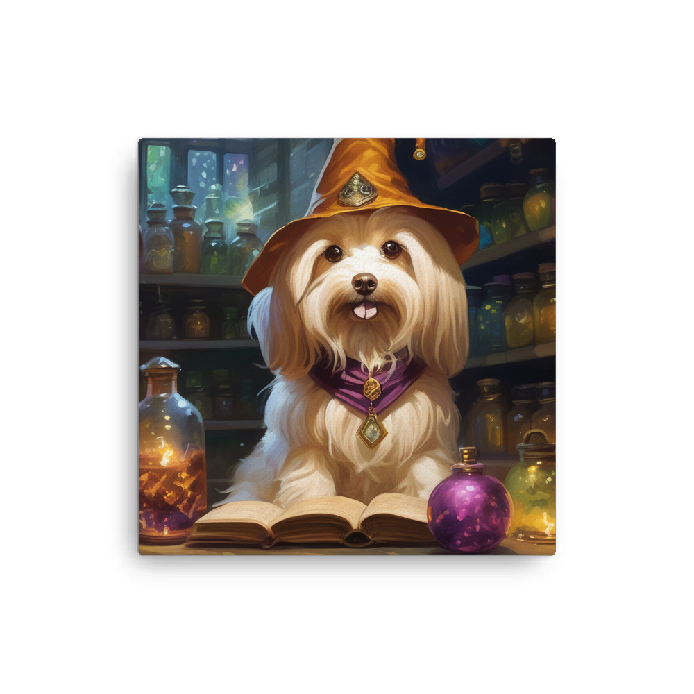 PugMug Custom Tan Havanese Dog Canvas