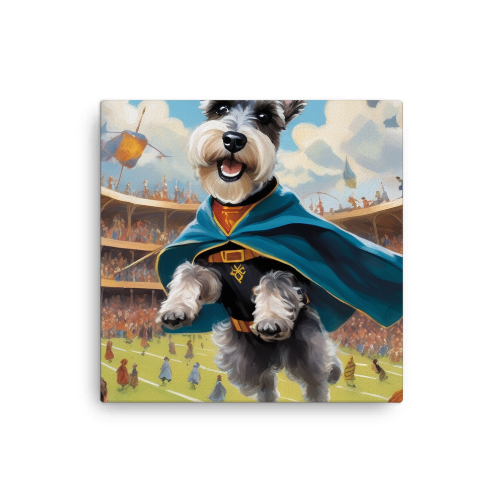 PugMug Custom Miniature Schnauzer Canvas