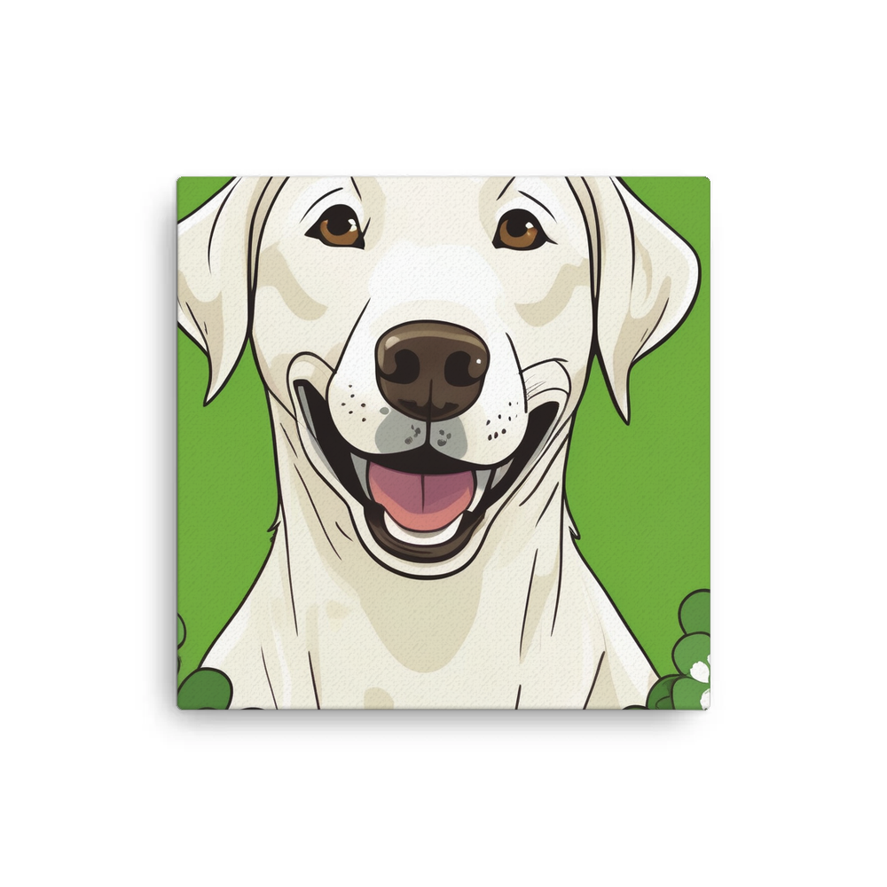 PugMug Custom White Labrador Retriever Canvas