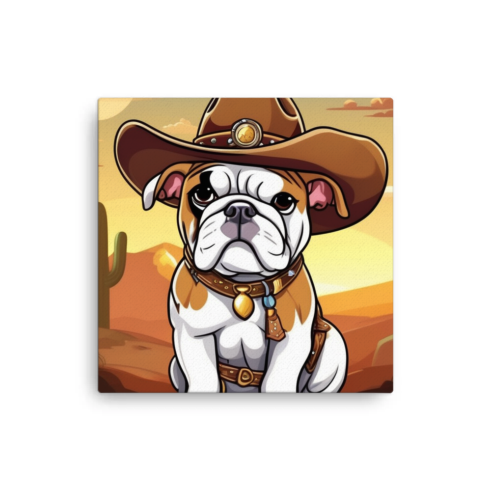 PugMug Custom Bulldog Canvas