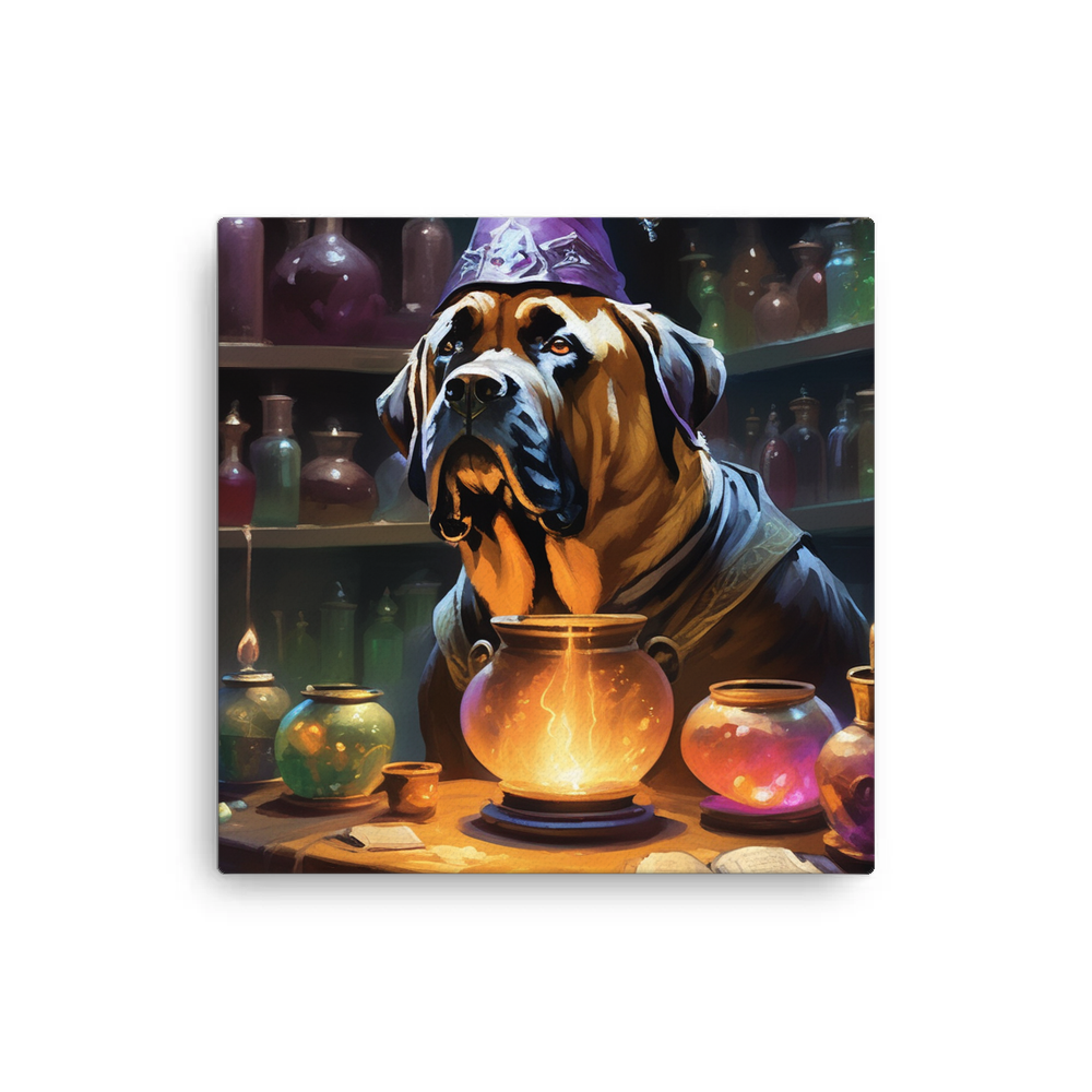 PugMug Custom Mastiff Canvas