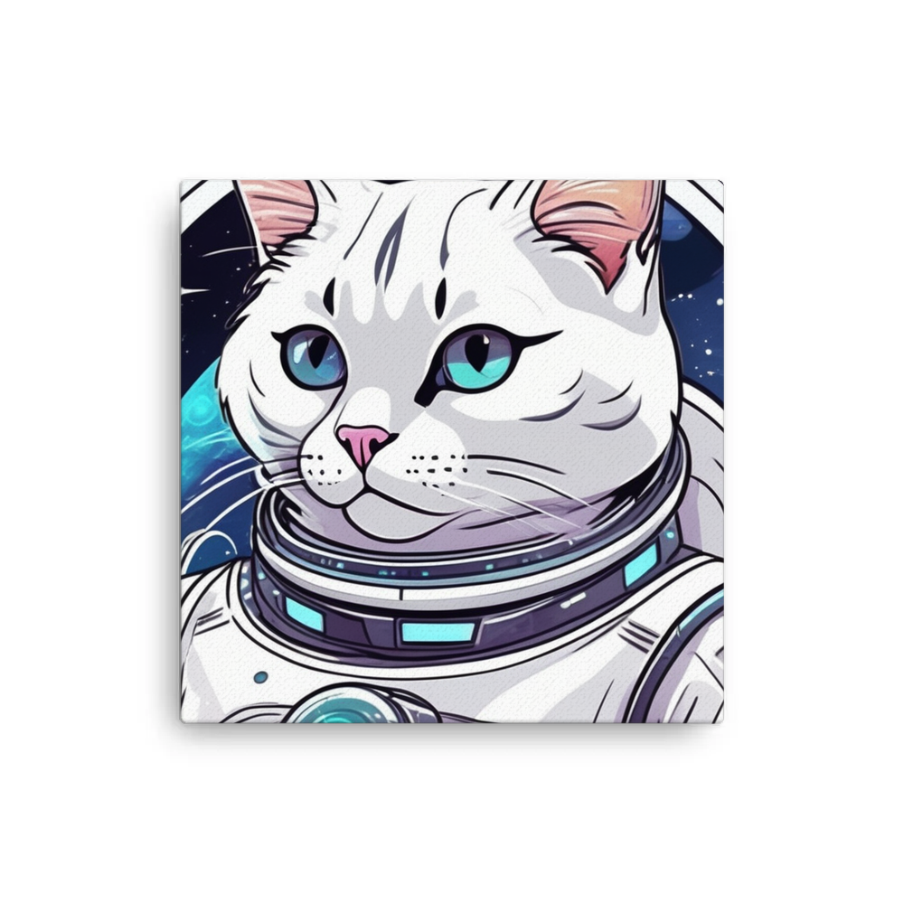 PugMug Custom White Exotic Cat Canvas