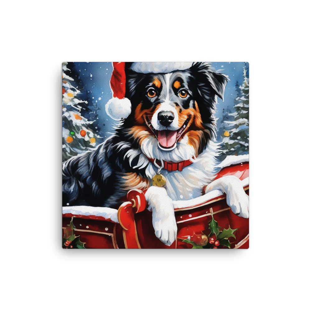 PugMug Custom Australian Shepherd Dog Canvas