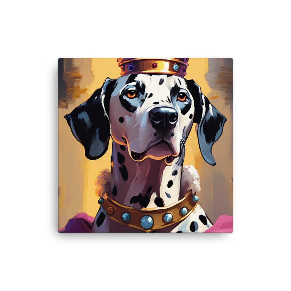 PugMug Custom Dalmatian Canvas