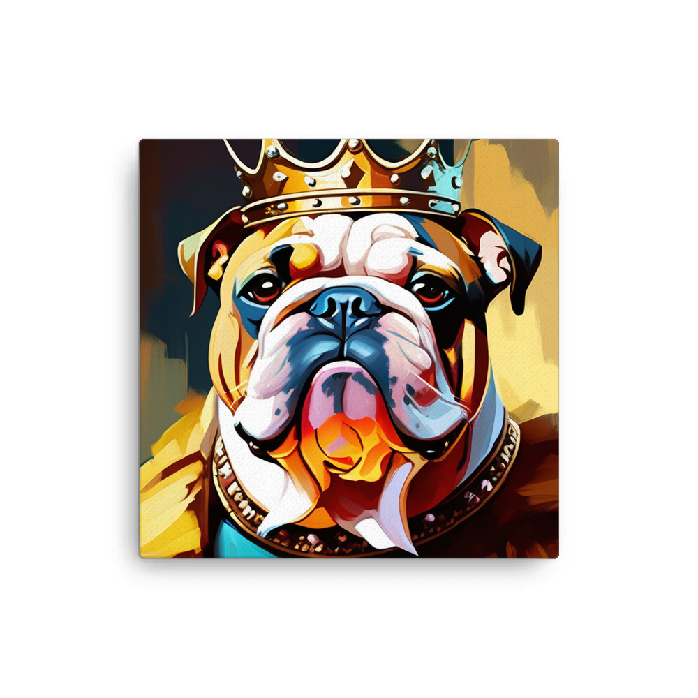 PugMug Custom Bulldog Canvas