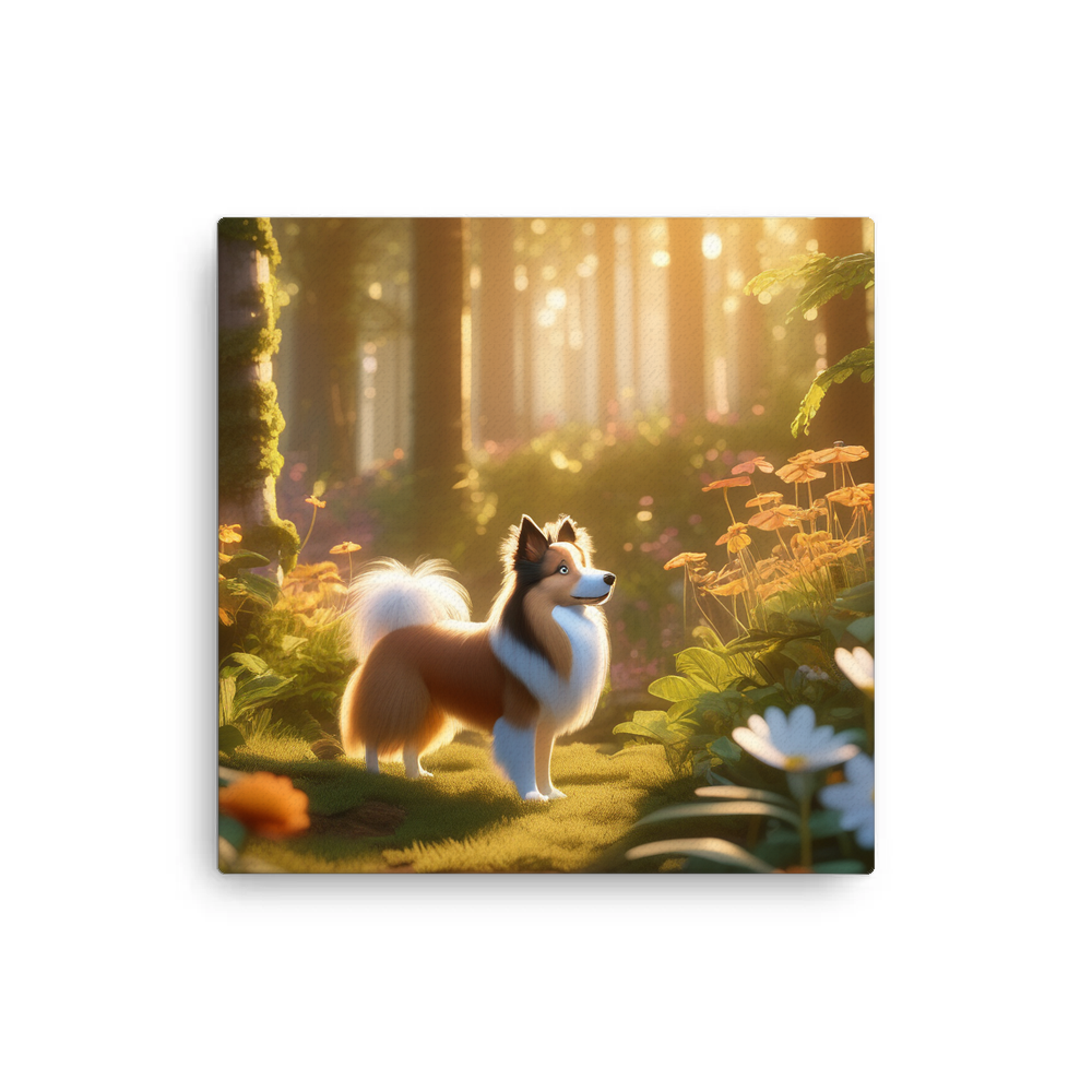 PugMug Custom Shetland Sheepdog Canvas