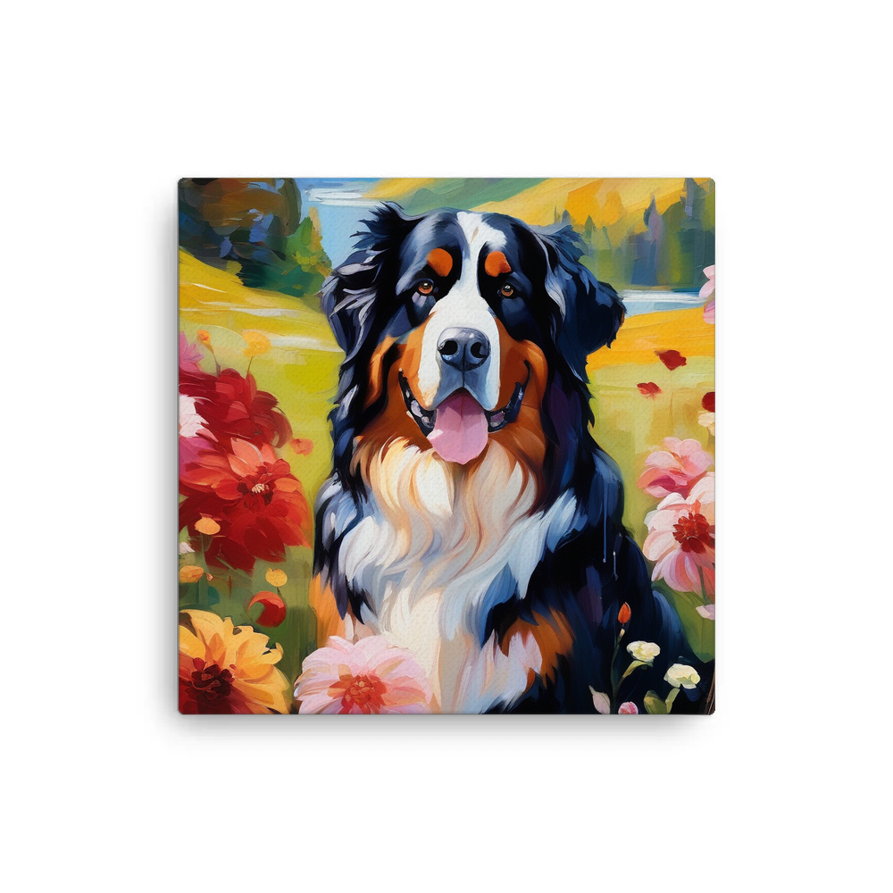 PugMug Custom Bernese Mountain Dog Canvas