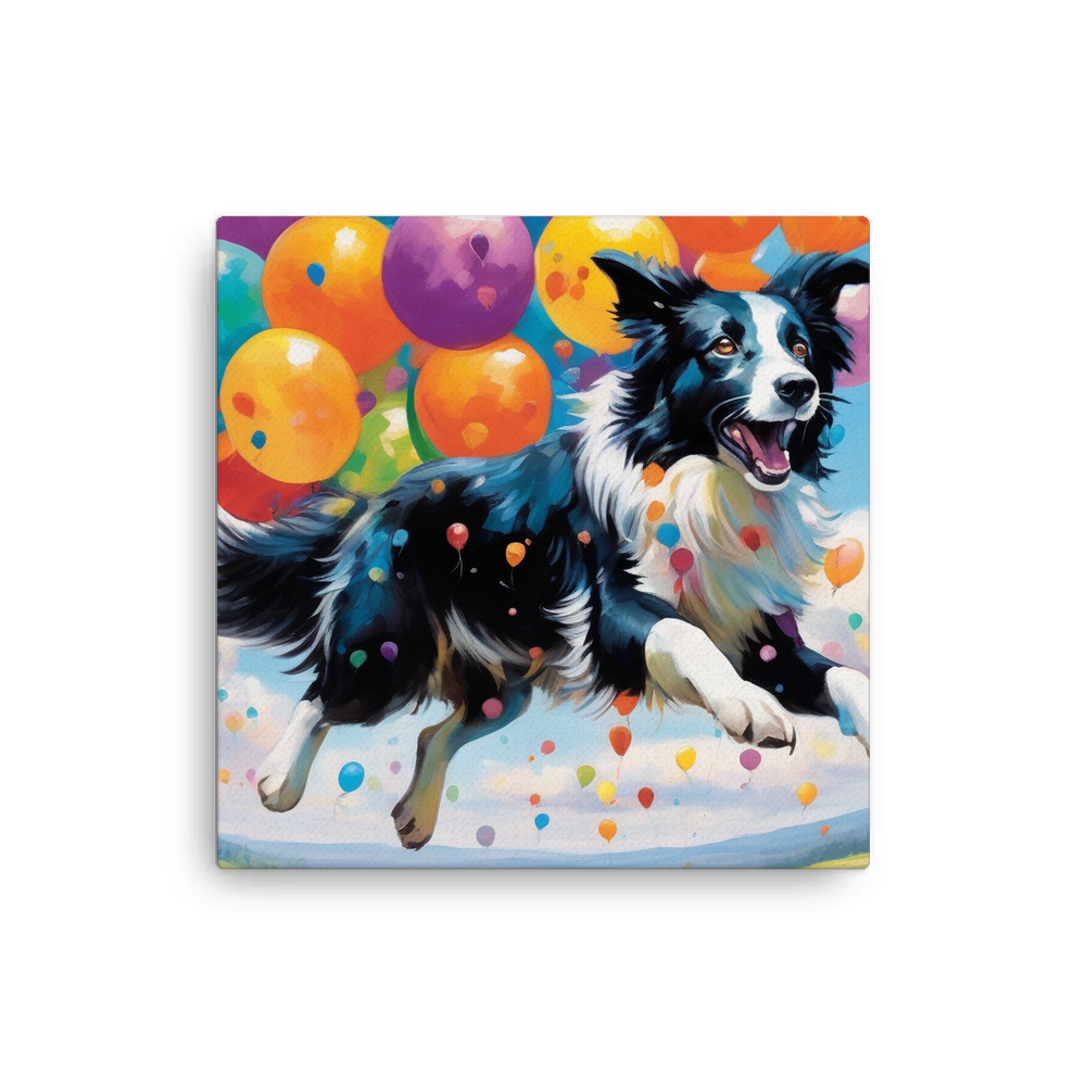 PugMug Custom Border Collie Canvas