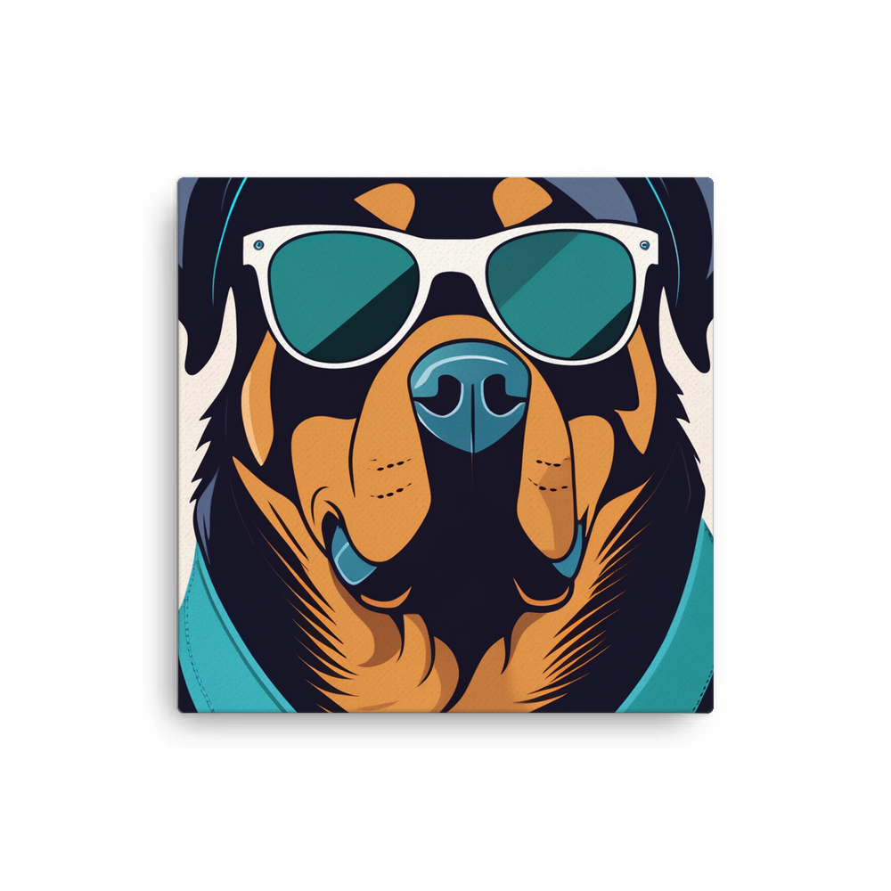 PugMug Custom Rottweiler Canvas
