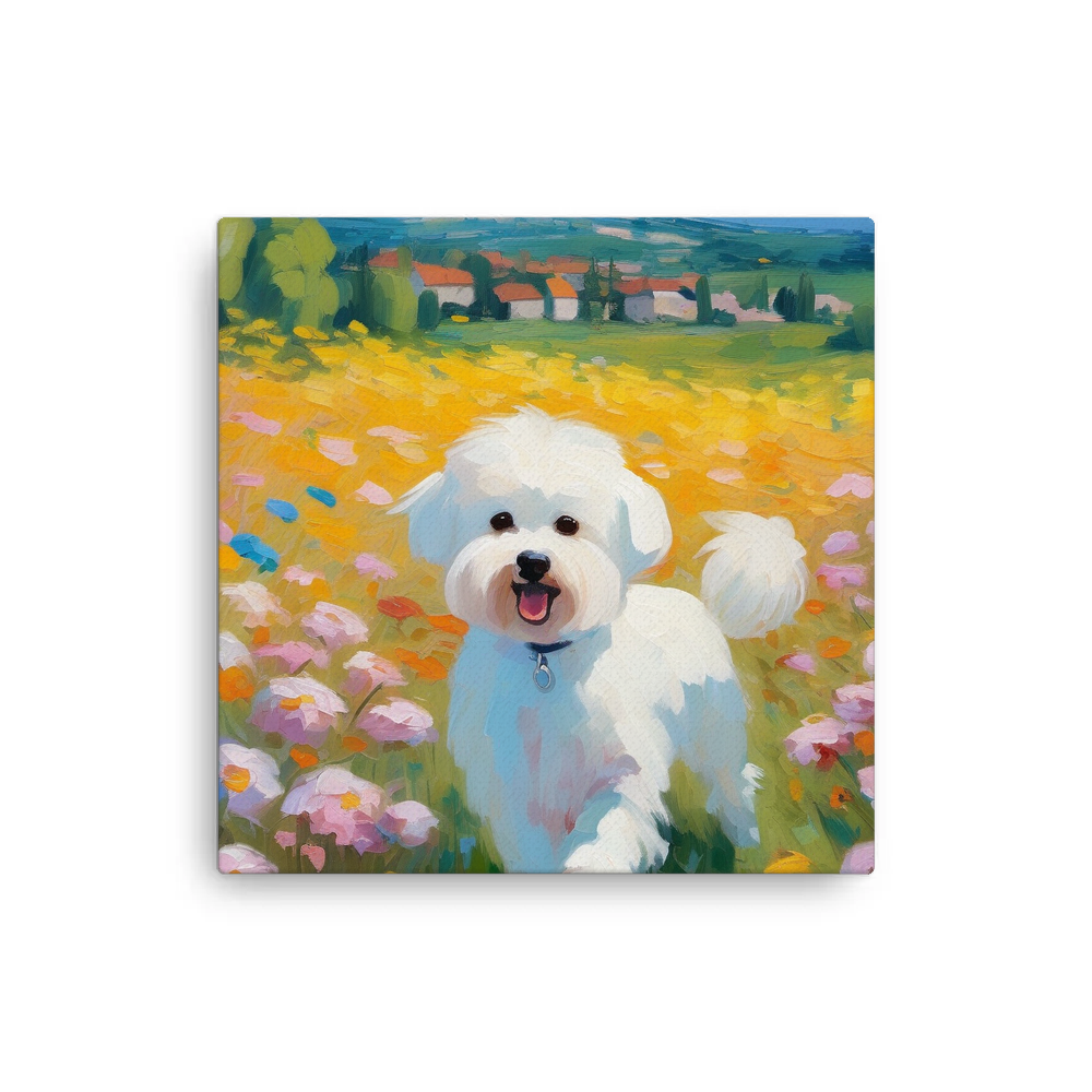 PugMug Custom Bichons Frise Canvas