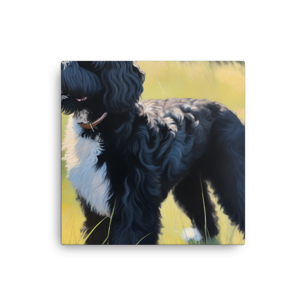 PugMug Custom Portuguese Water Dog Canvas