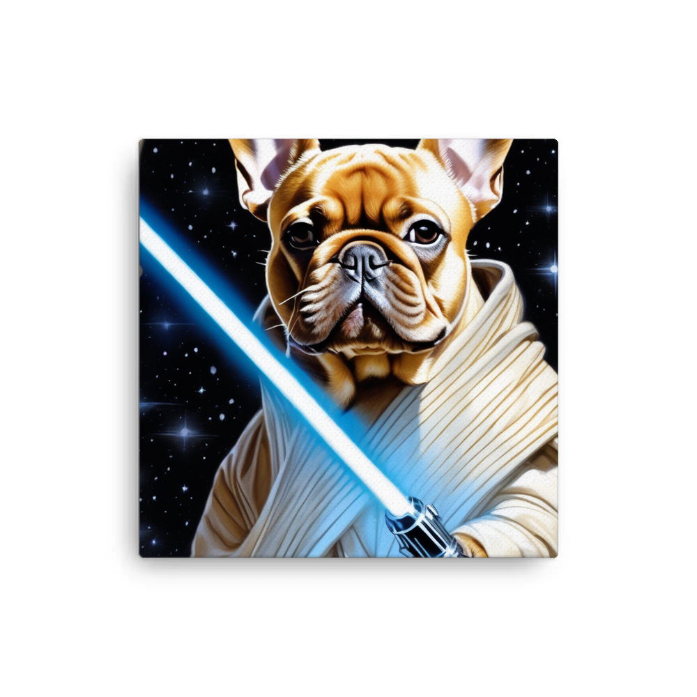 PugMug Custom Tan French Bulldog Canvas