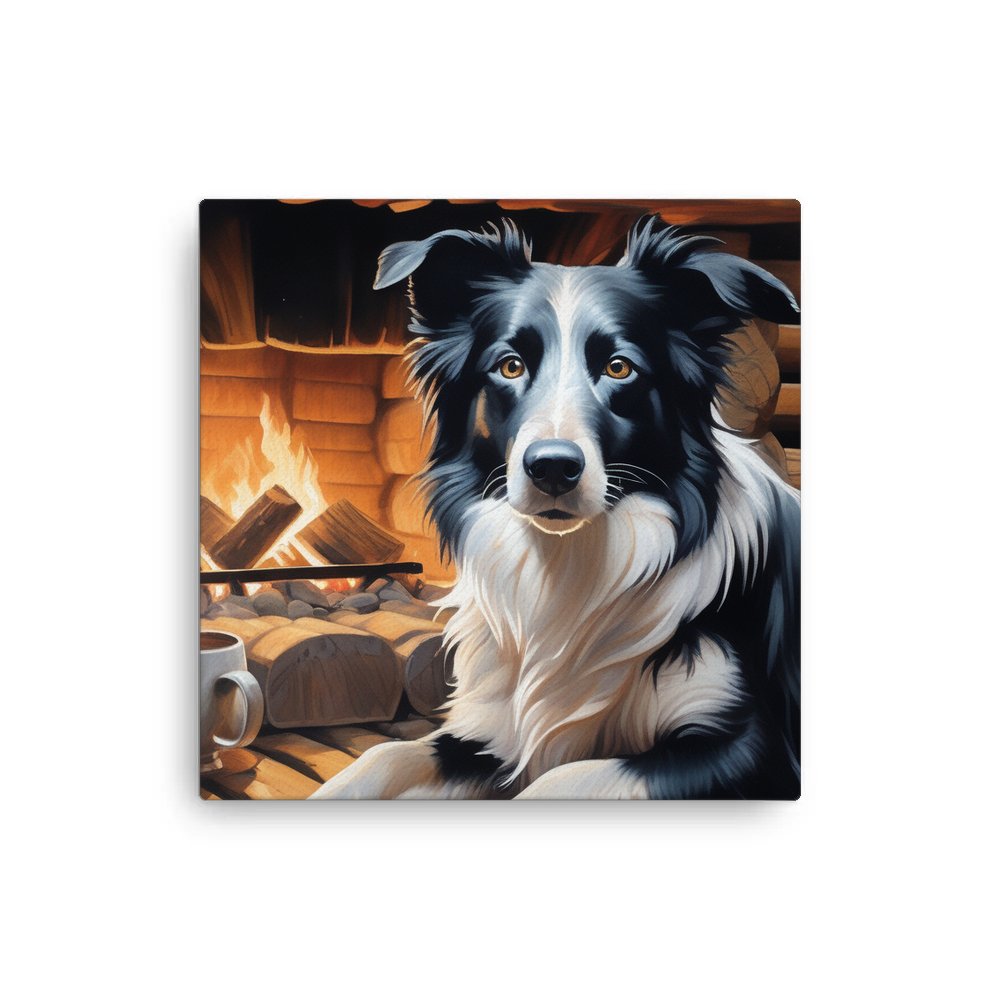 PugMug Custom Border Collie Canvas