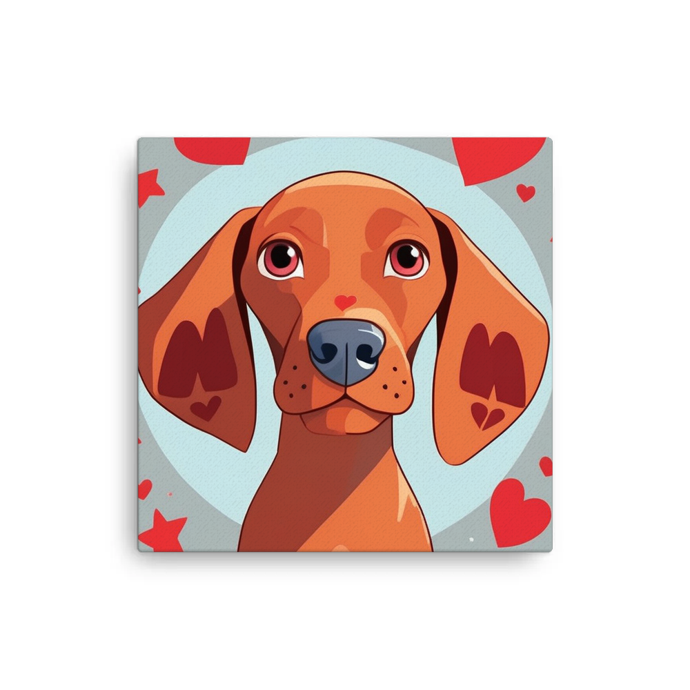 PugMug Custom Vizsla Canvas