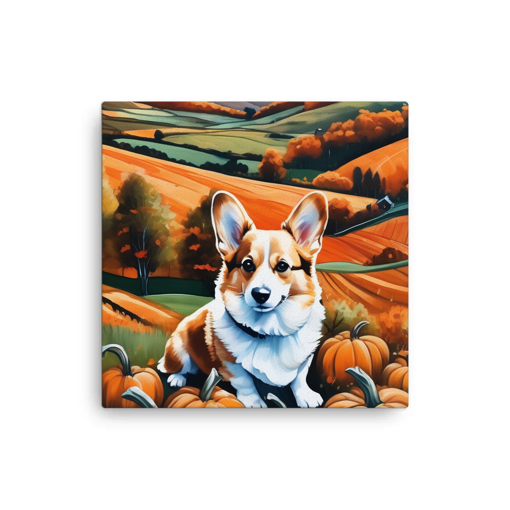 PugMug Custom Pembroke Welsh Corgi Canvas