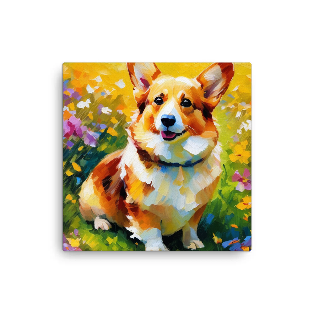 PugMug Custom Pembroke Welsh Corgi Canvas
