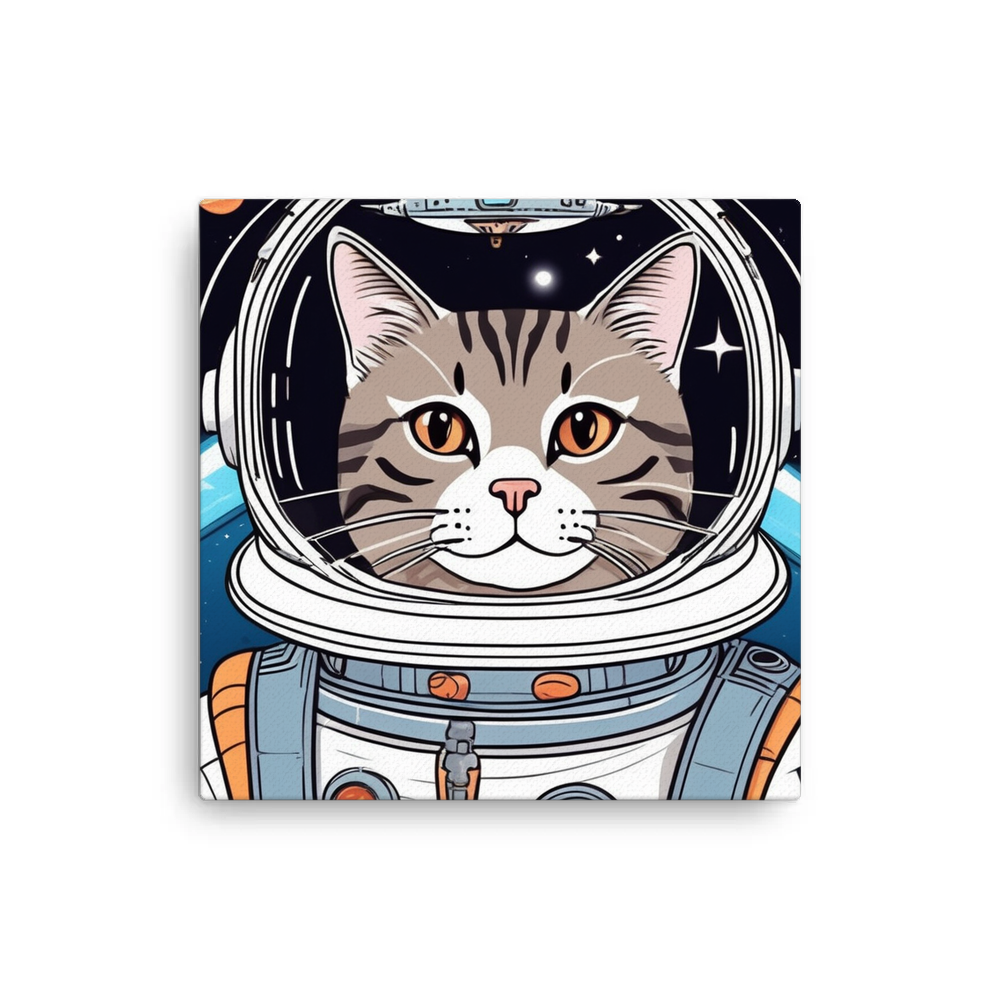 PugMug Custom Tabby Companion Cat Canvas