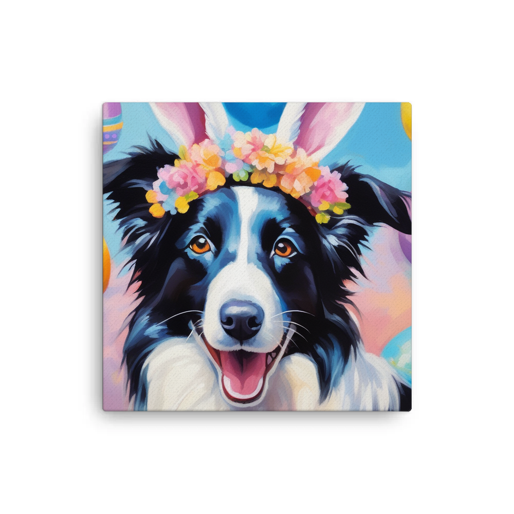 PugMug Custom Border Collie Canvas