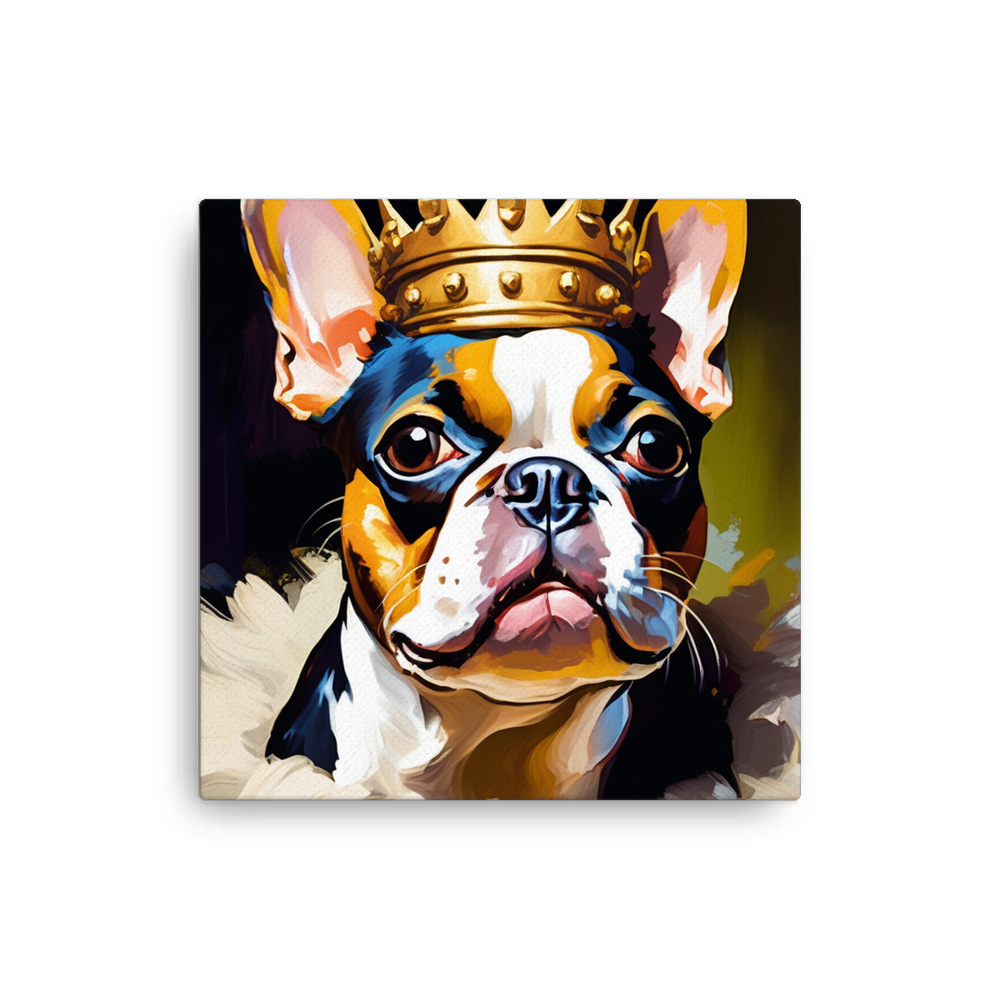 PugMug Custom Boston Terrier Canvas