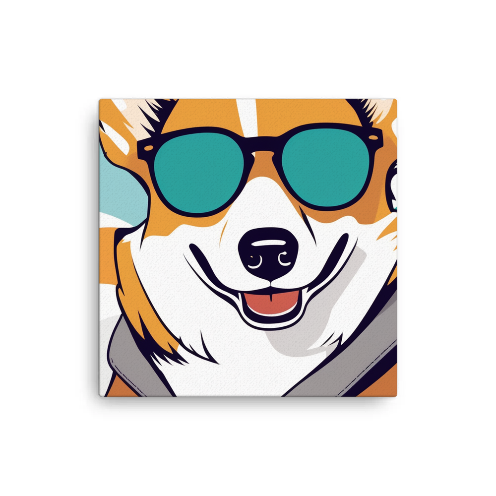 PugMug Custom Pembroke Welsh Corgi Canvas