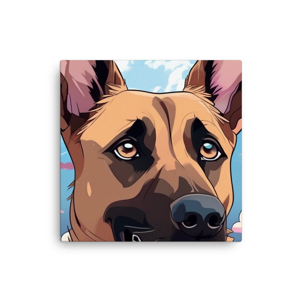 PugMug Custom Belgian Malinois Canvas