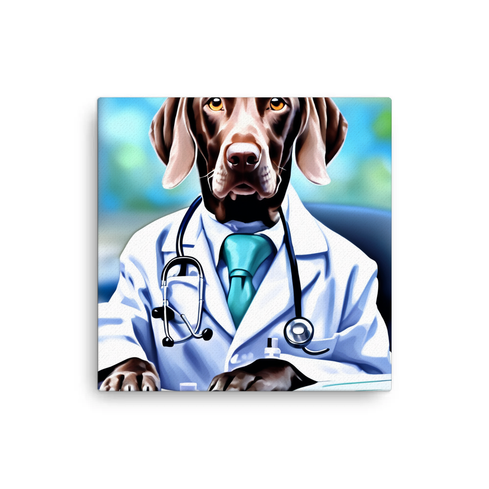 PugMug Custom Weimaraner Canvas