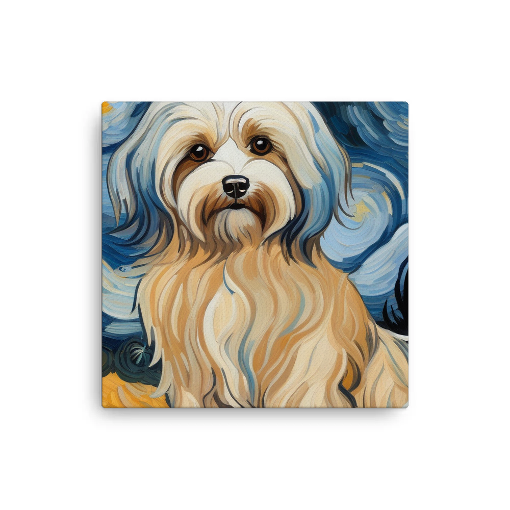 PugMug Custom Tan Havanese Dog Canvas