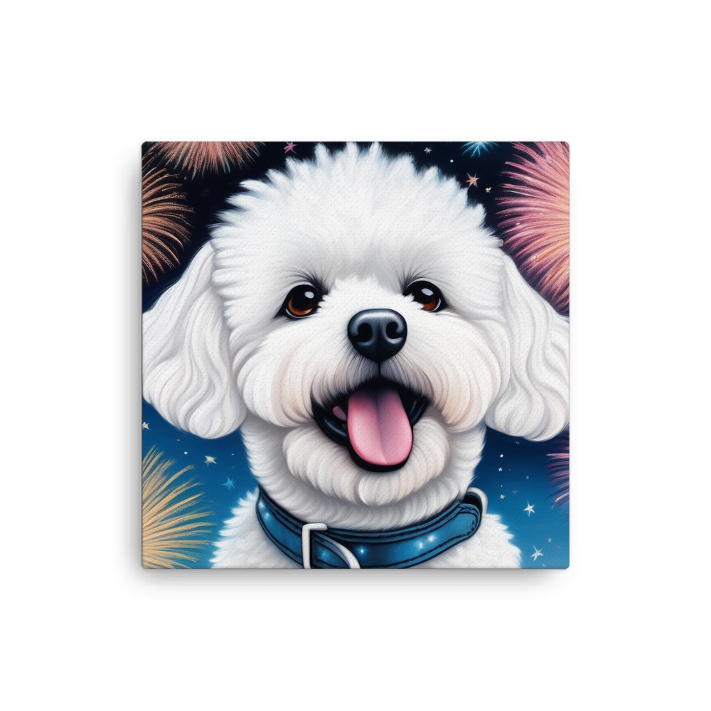 PugMug Custom Bichons Frise Canvas