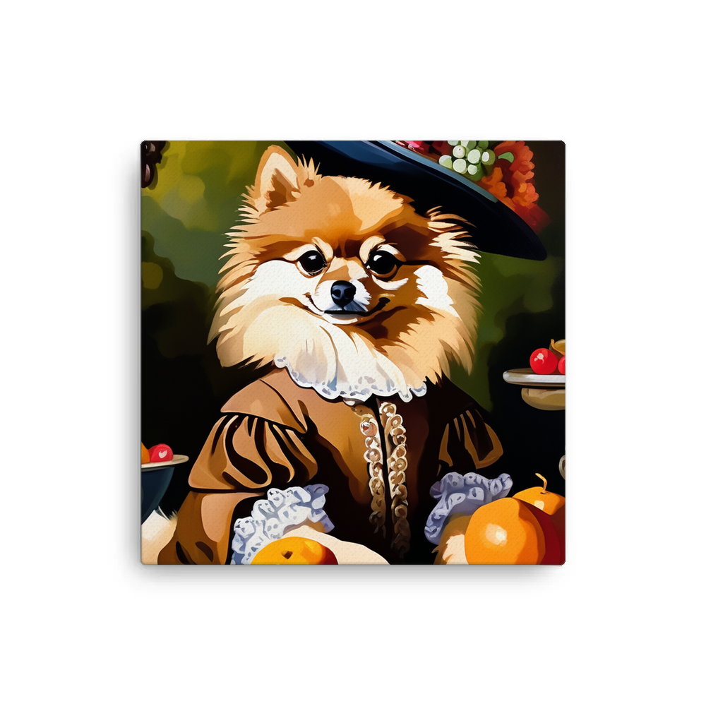 PugMug Custom Tan Pomeranian Canvas