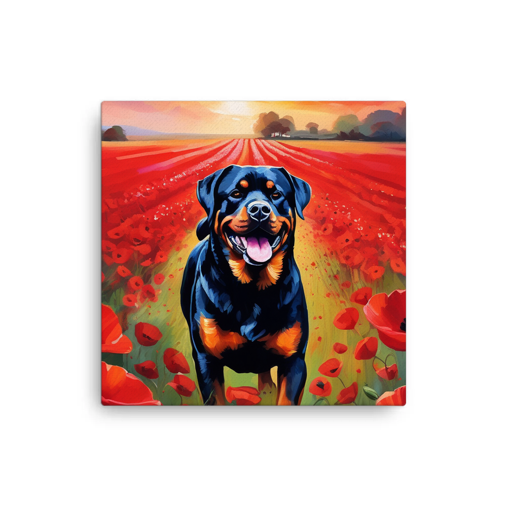 PugMug Custom Rottweiler Canvas