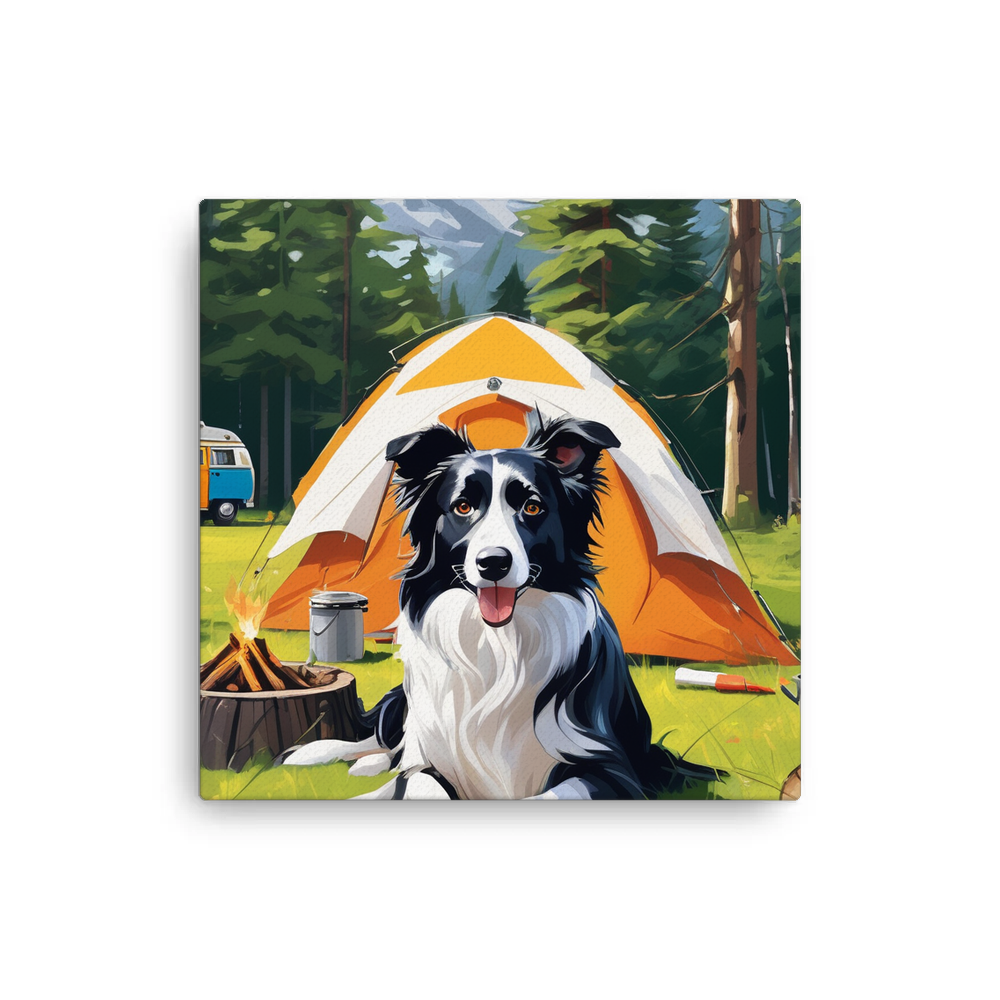 PugMug Custom Border Collie Canvas
