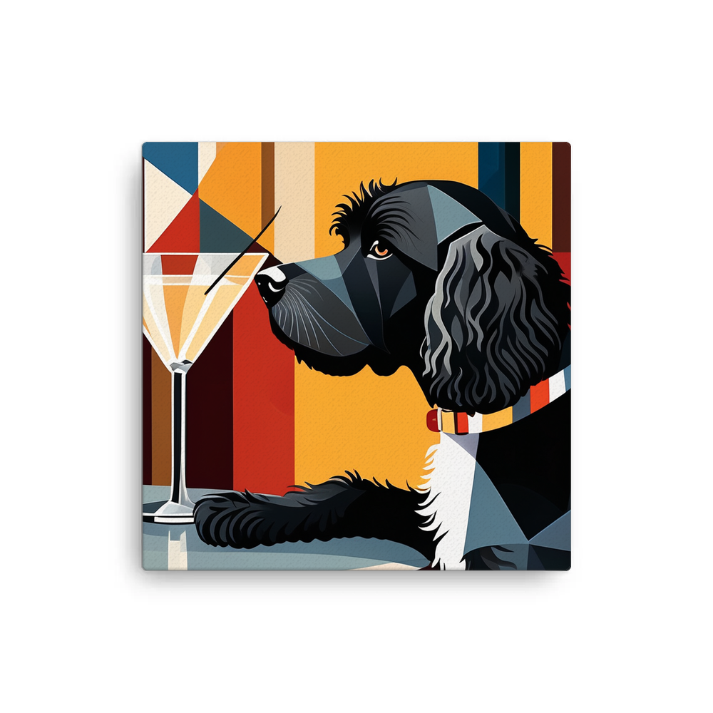 PugMug Custom Portuguese Water Dog Canvas