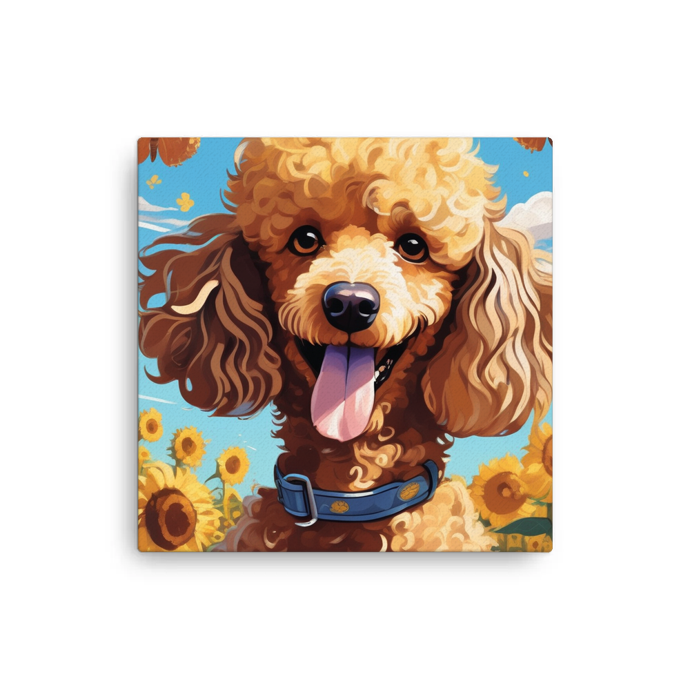 PugMug Custom Tan Poodle Canvas