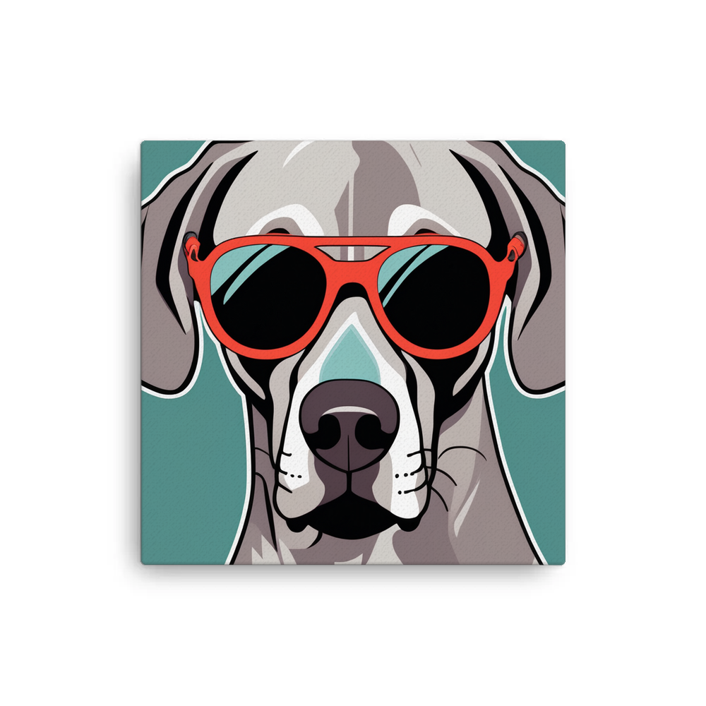 PugMug Custom Weimaraner Canvas