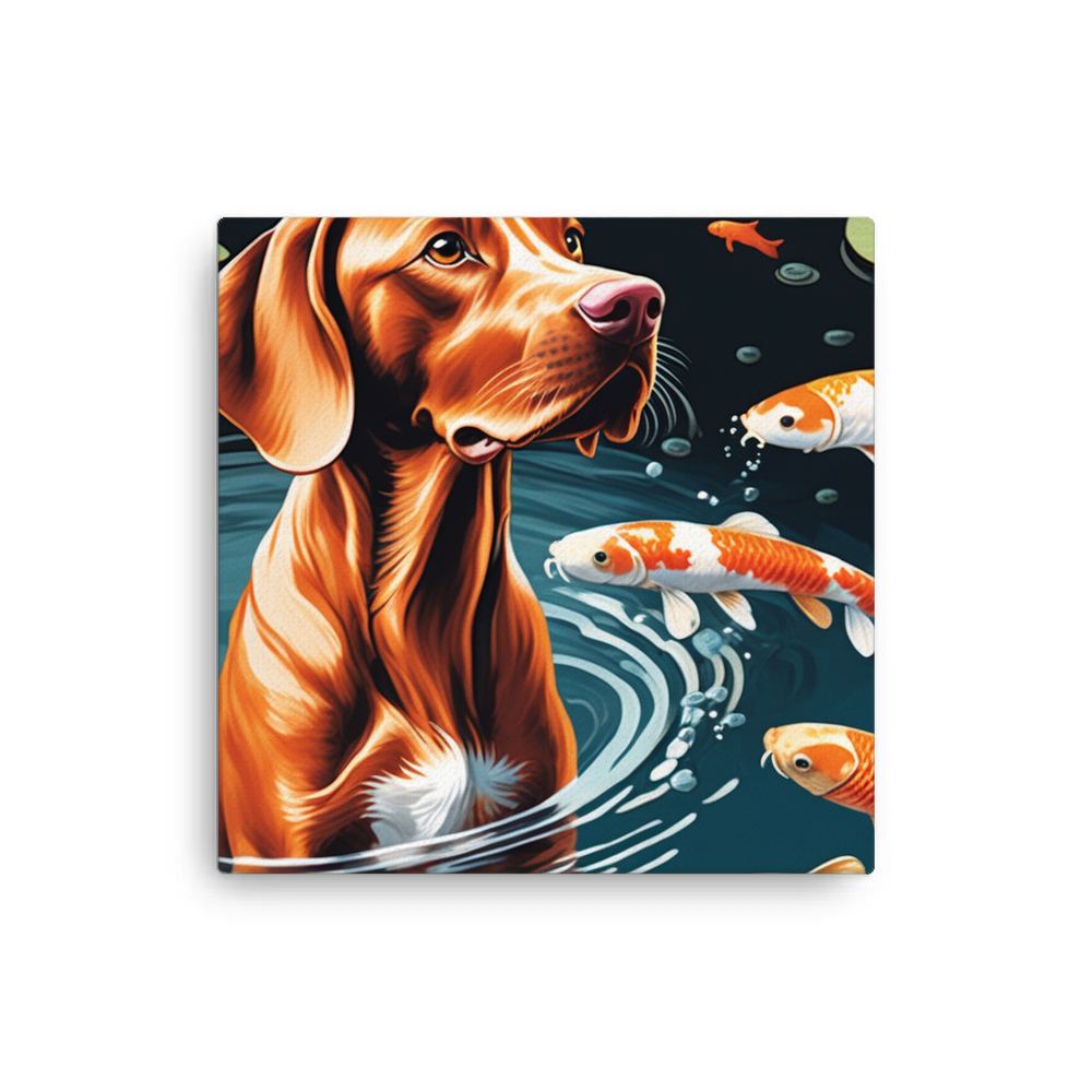 PugMug Custom Vizsla Canvas