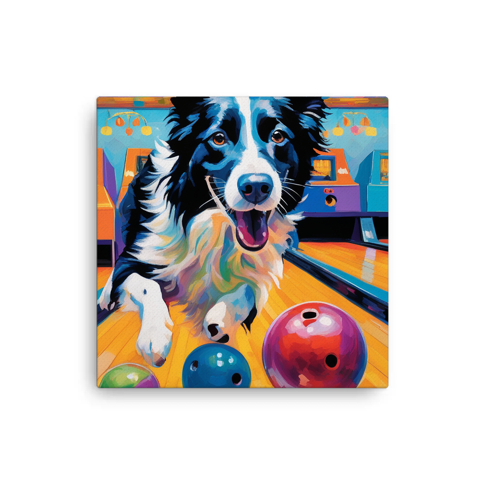 PugMug Custom Border Collie Canvas