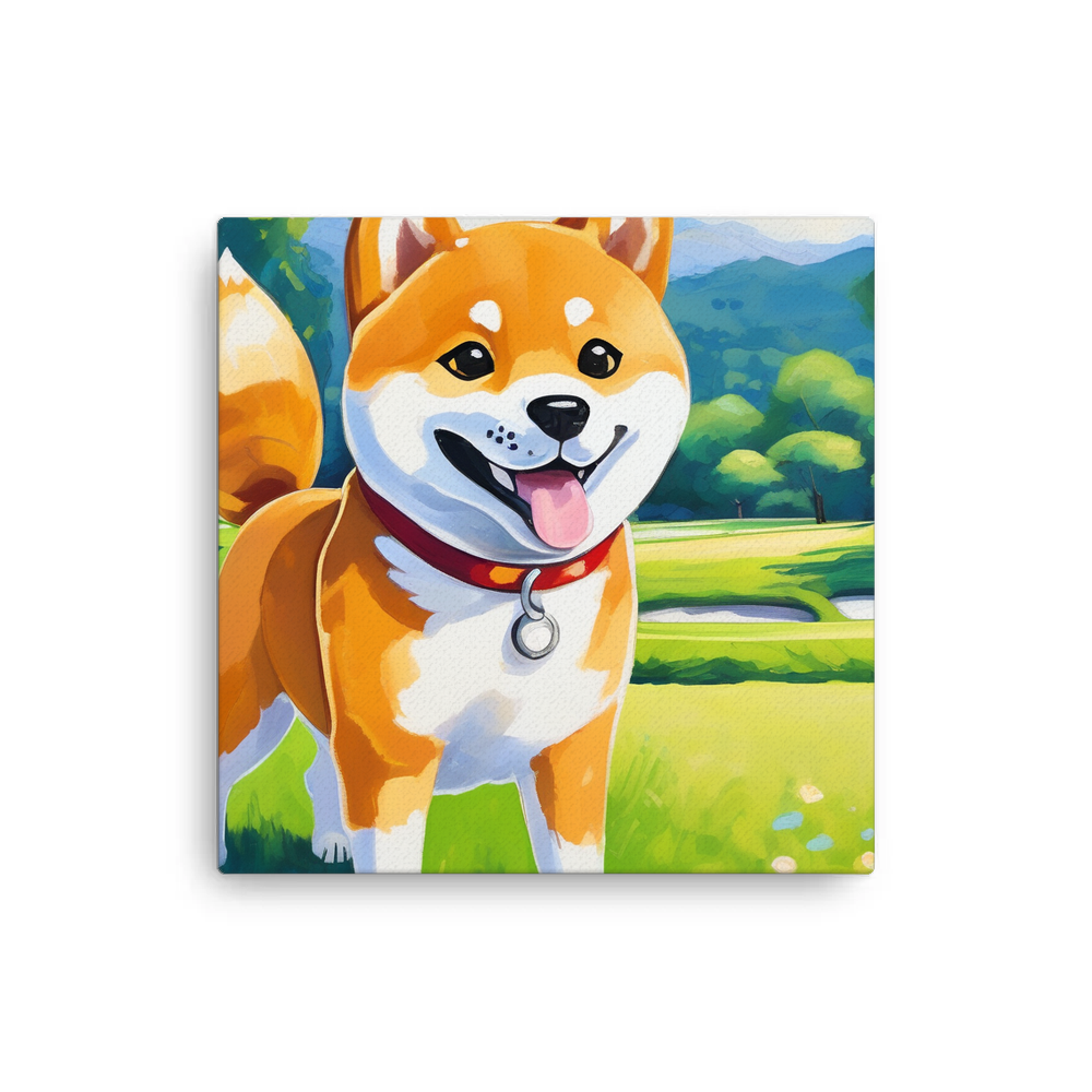 PugMug Custom Shiba Inu Canvas