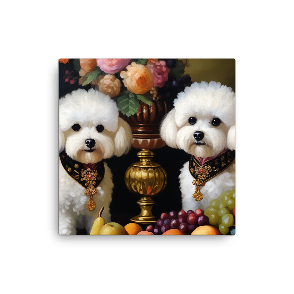 PugMug Custom Bichons Frise Canvas